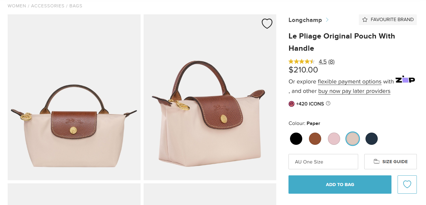 The ICONIC Add to Bag CTA - Image 2