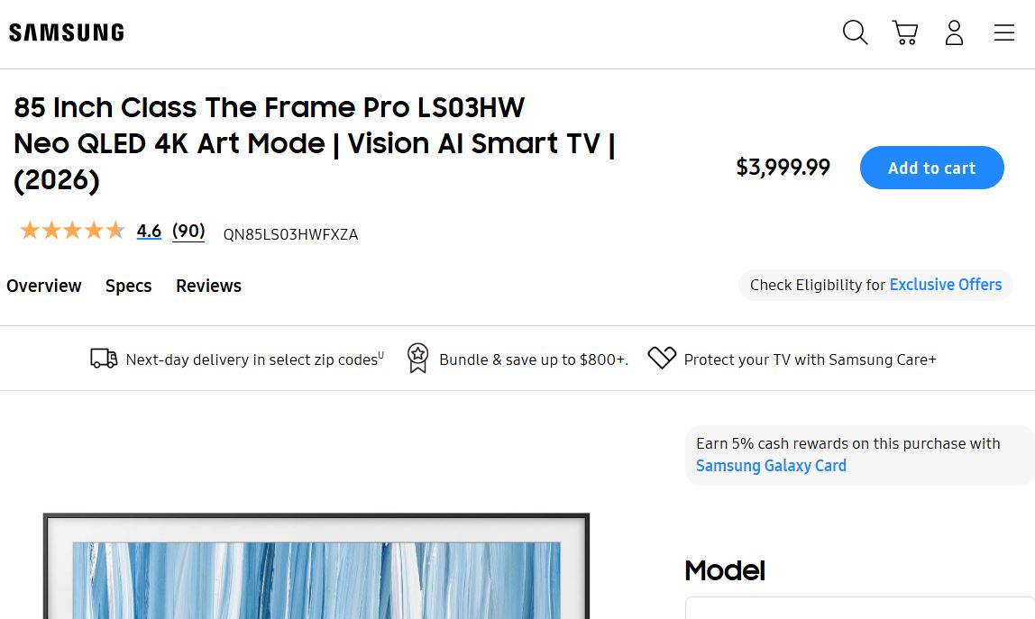 Samsung Add to Cart after H1 Title CTA - Image 13