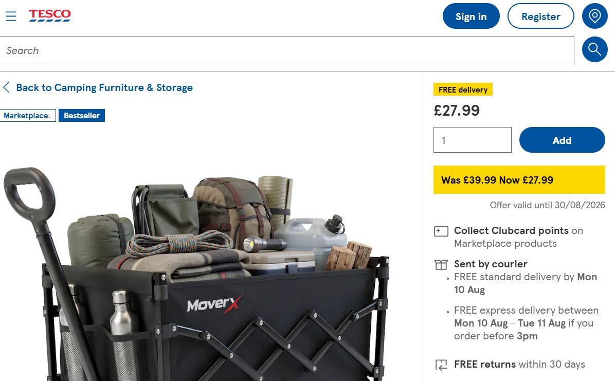 TESCO Simple Add Button CTA - Image 19