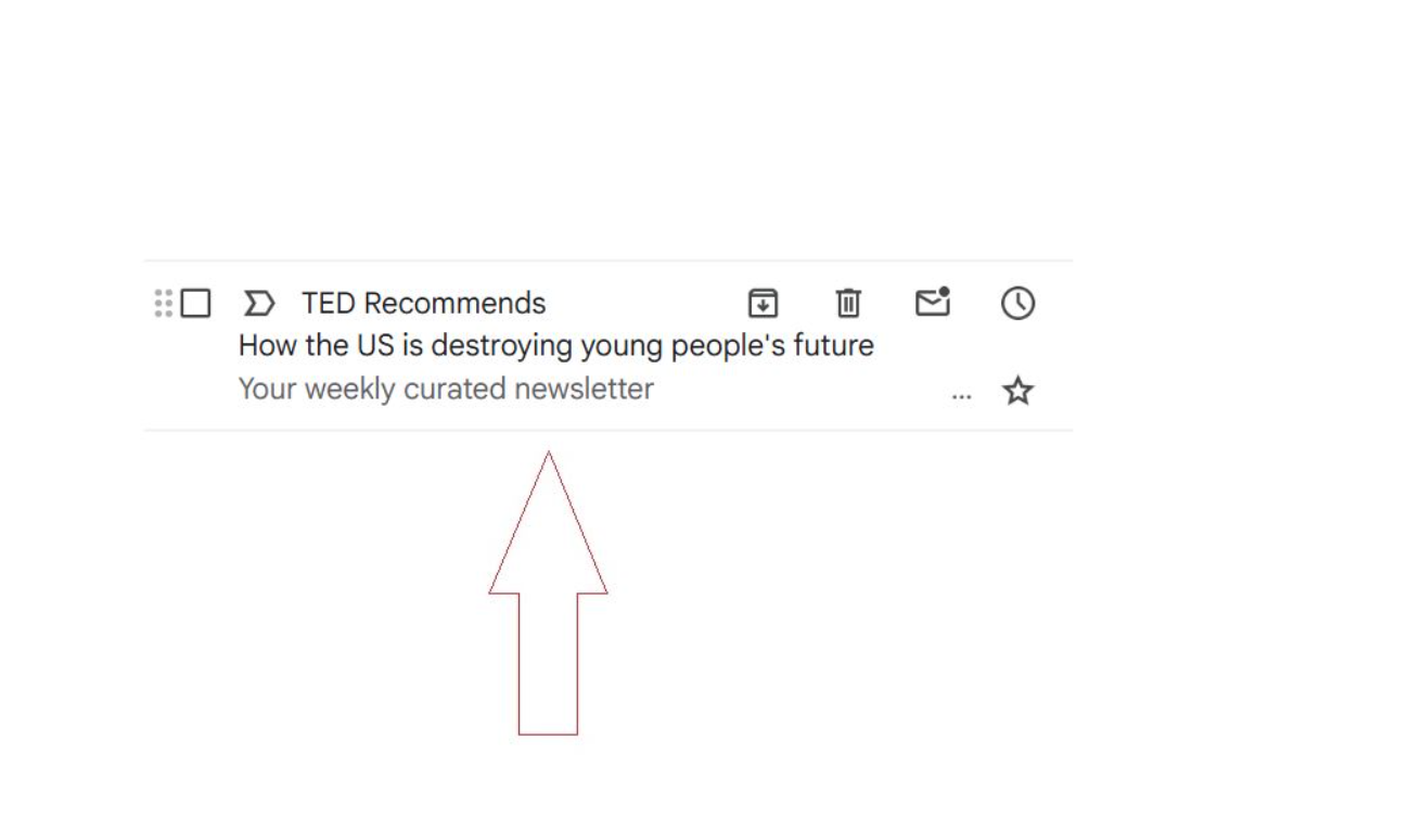 TED Email Preheader Newsletter CTA - Image 3