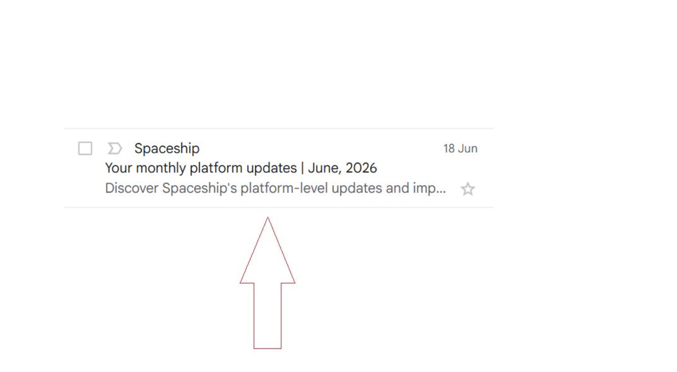 Spaceship Email Preheader CTA - Image 4