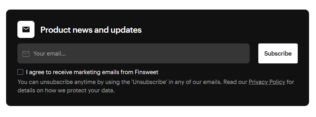 Finsweet product news cta - Image 7