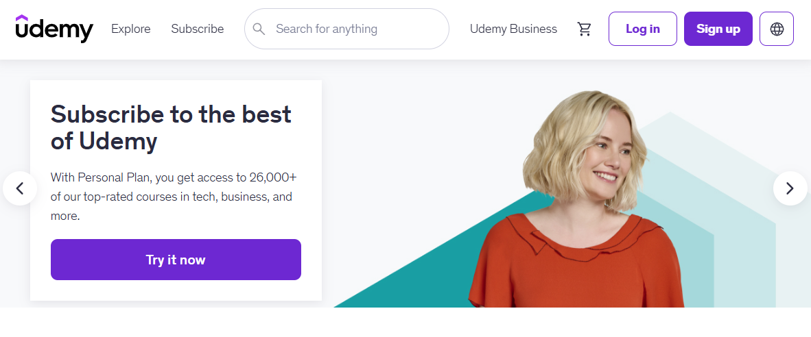Udemy Try it now CTA - Image 12